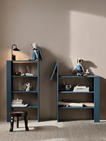 Horse bookshelf 91x111 cm - Dark Blue - Ferm Living