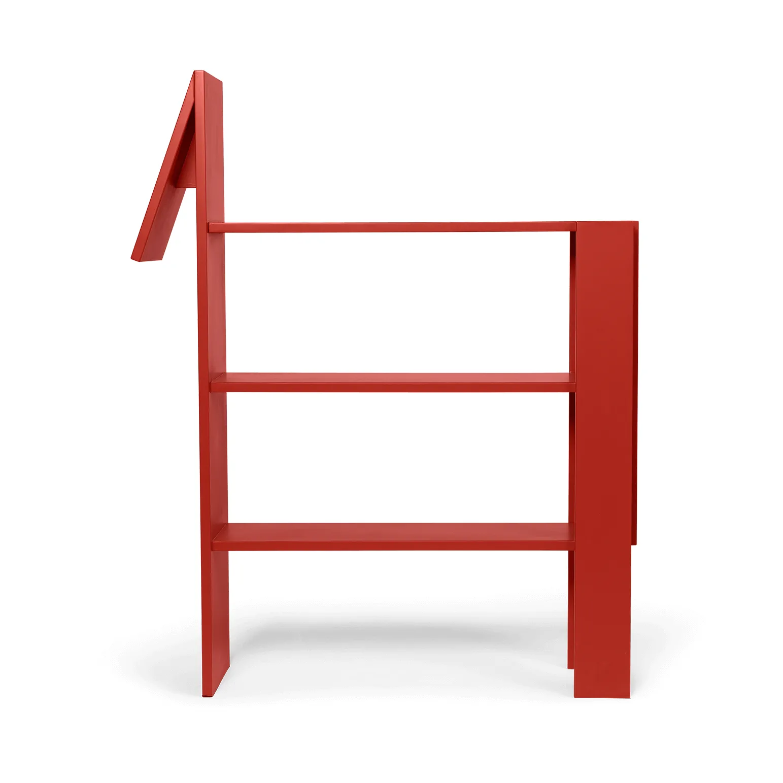 Horse bookshelf 91x111 cm, Poppy Red Ferm Living