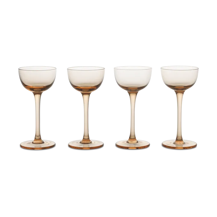 Host liqueur glass 4-pack - Blush - Ferm Living