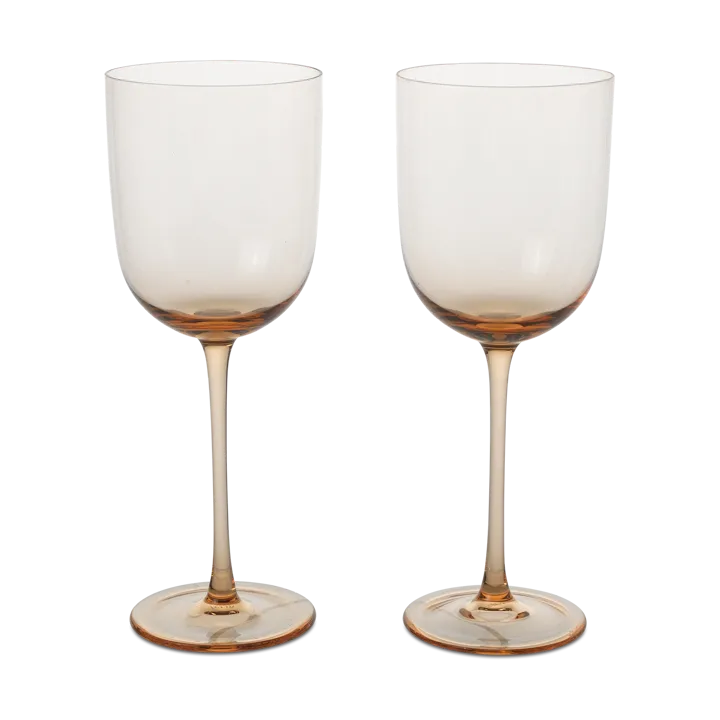 Host red wine glass 36 cl 2-pack - Blush - Ferm Living