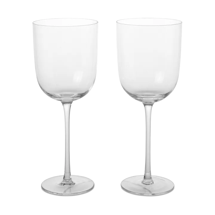 Host red wine glass 36 cl 2-pack - Clear - Ferm Living