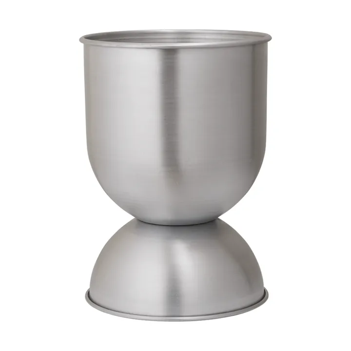 Hourglass flower pot small Ø30 cm - Aluminium - Ferm Living