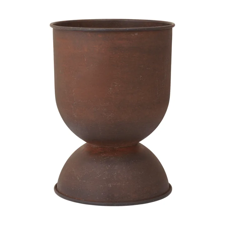 Hourglass flower pot small Ø30 cm - Rust - Ferm Living