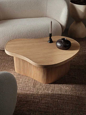 Isola coffee table - Natural - Ferm Living