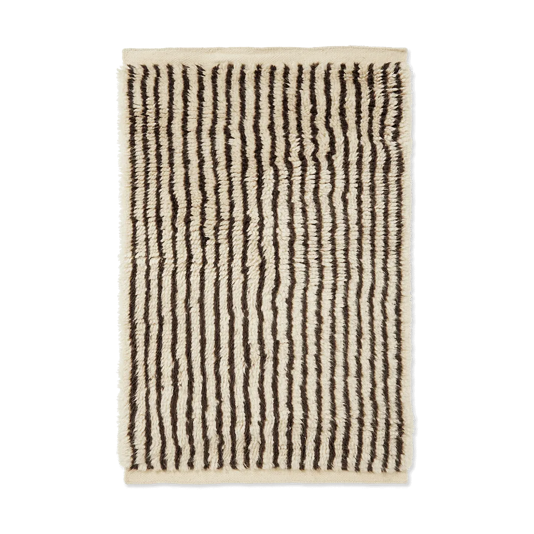 Kami rug, Off white-coffee, 80x120 cm Ferm Living