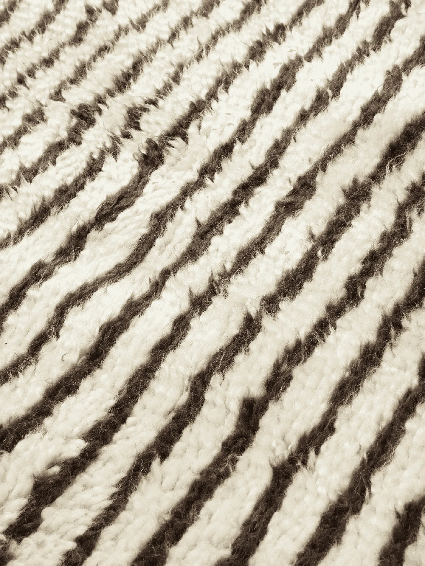 Kami rug, Off white-coffee, 80x120 cm Ferm Living