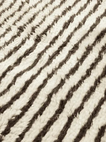 Kami rug - Off white-coffee, 80x120 cm - Ferm Living