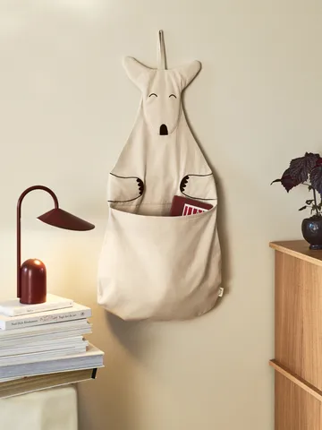Kangaroo wall storage - Undyed - Ferm Living