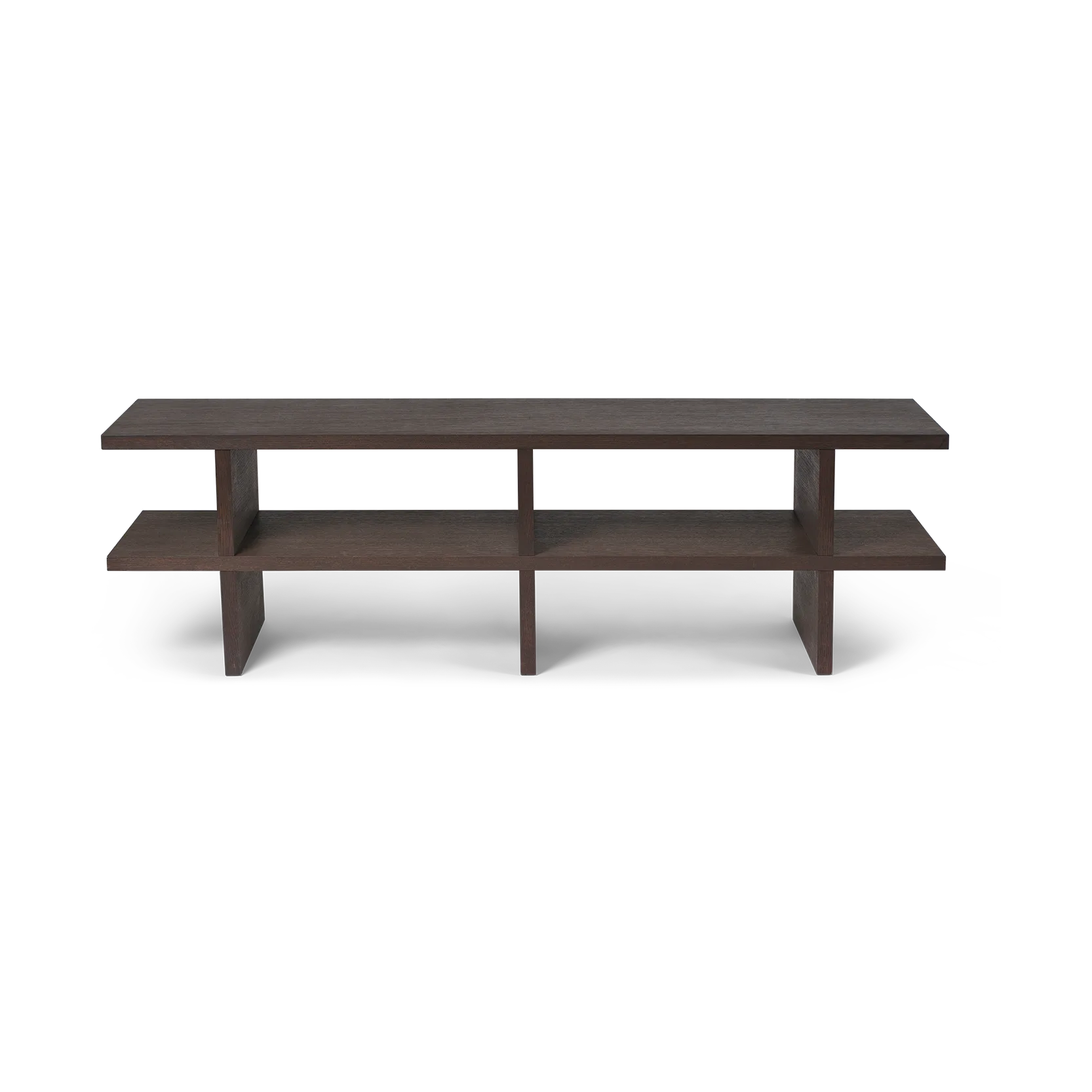 Kona bench, Dark Stained oak veneer Ferm Living