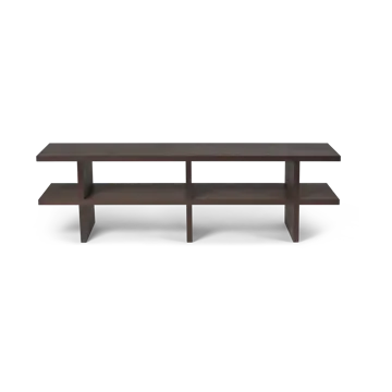 Kona bench - Dark Stained oak veneer - Ferm Living