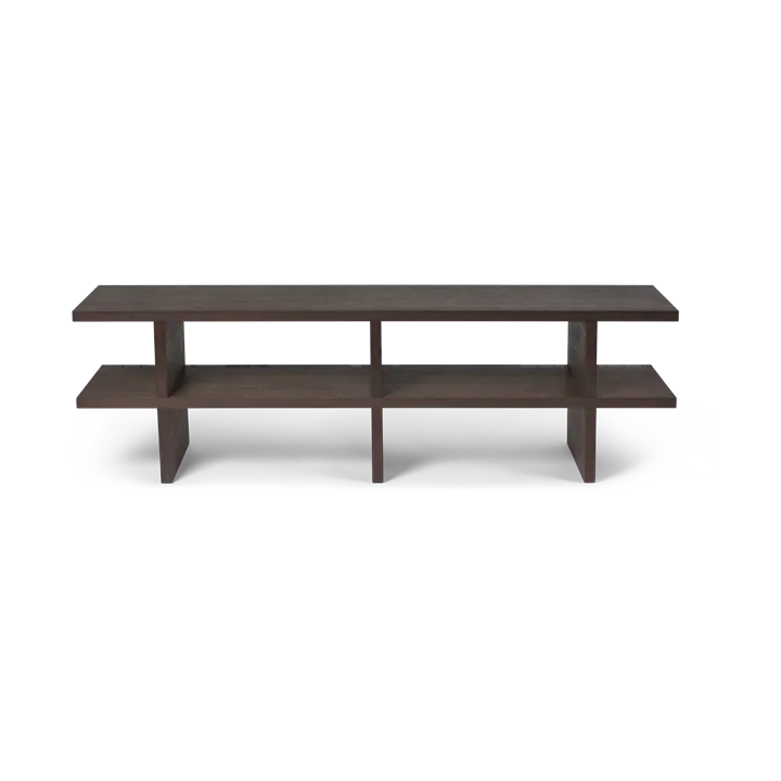 Kona bench - Dark Stained oak veneer - Ferm Living