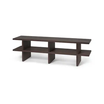 Kona bench - Dark Stained oak veneer - Ferm Living
