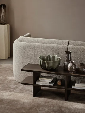 Kona bench - Dark Stained oak veneer - Ferm Living