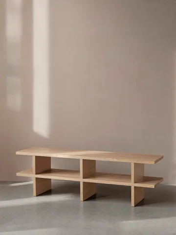 Kona bench - Oak natural veneer - Ferm Living