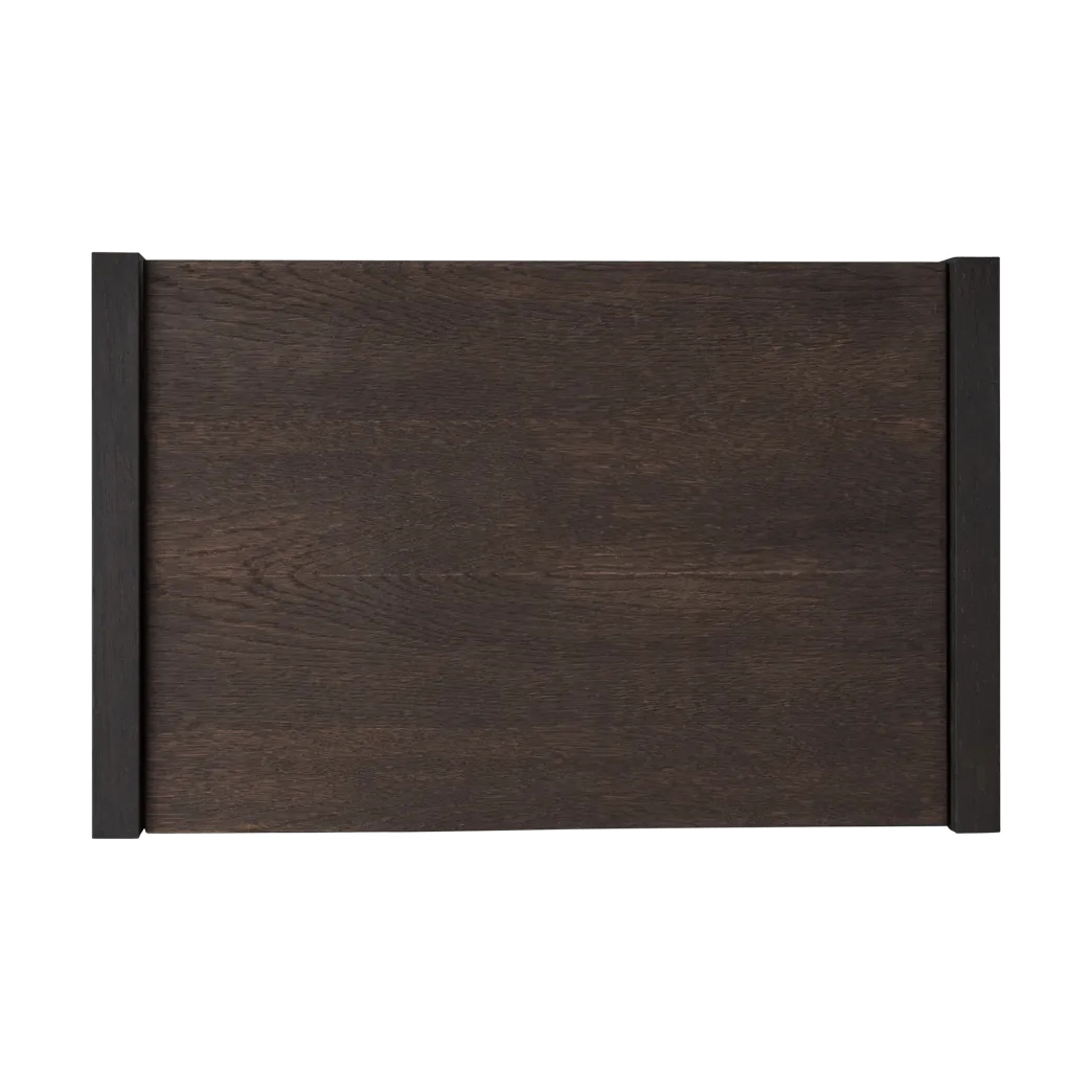 Kona bookcase cabinet insert, Dark Stained Ferm Living