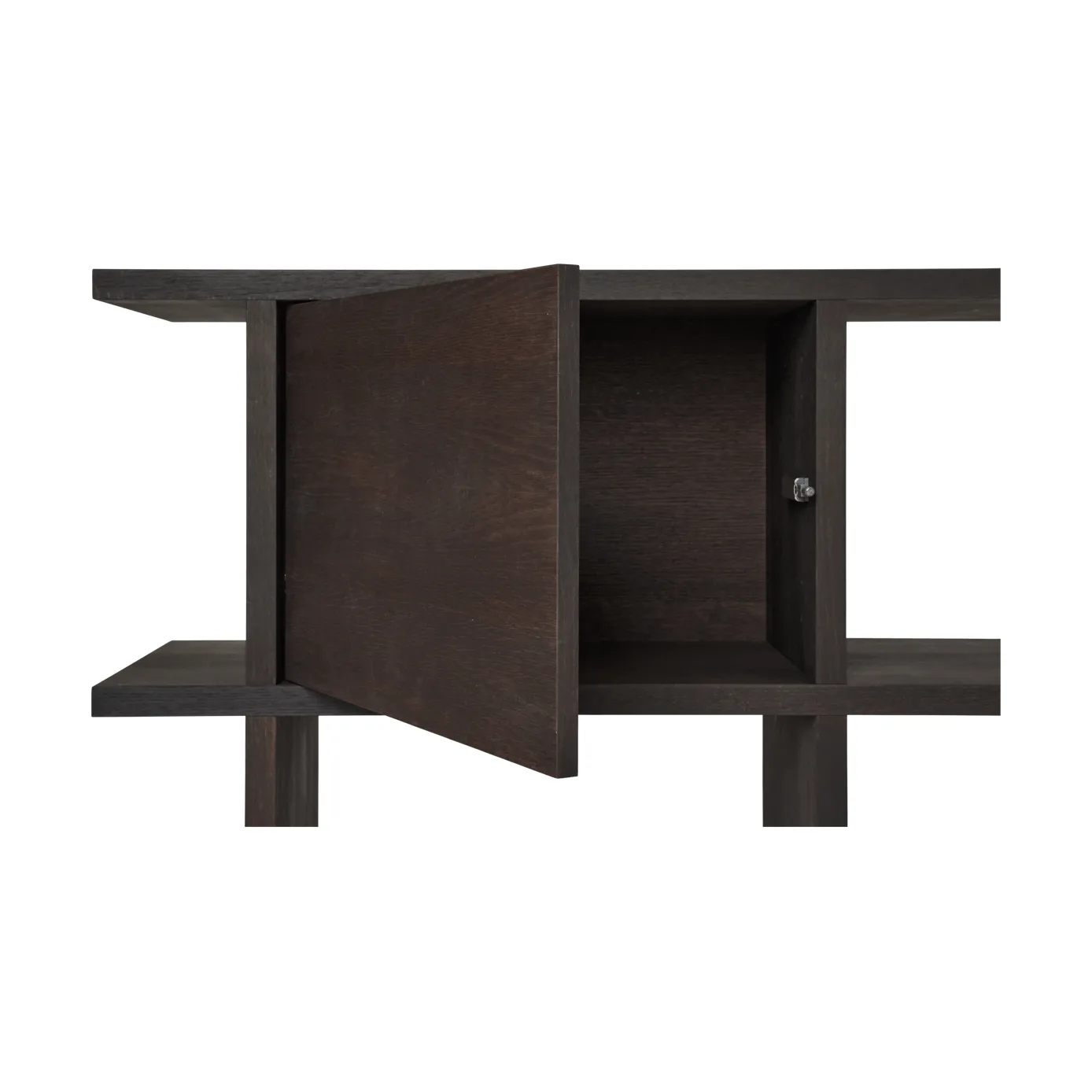 Kona bookcase cabinet insert, Dark Stained Ferm Living