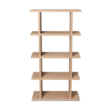 Kona bookshelf 1x4 - Natural - Ferm Living