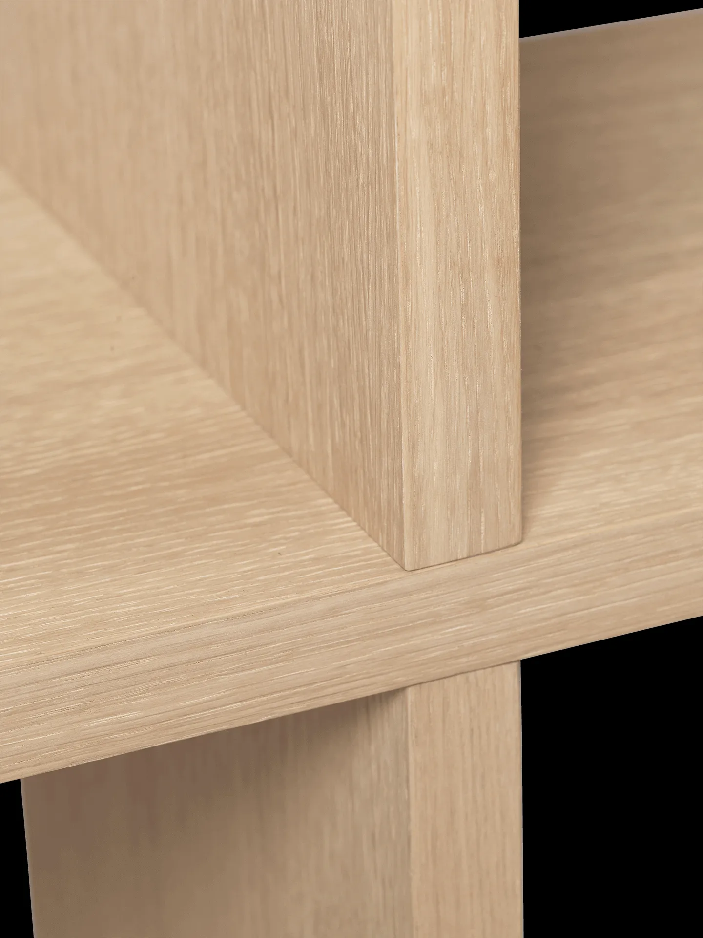 Kona bookshelf 2x2, Natural Ferm Living
