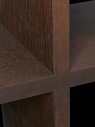 Kona bookshelf 3x2 - Dark stained - Ferm Living