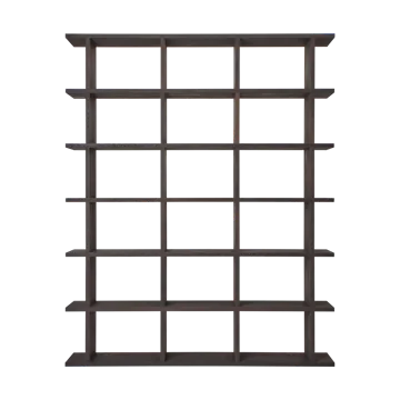 Kona bookshelf 3x6 - Dark Stained - Ferm Living