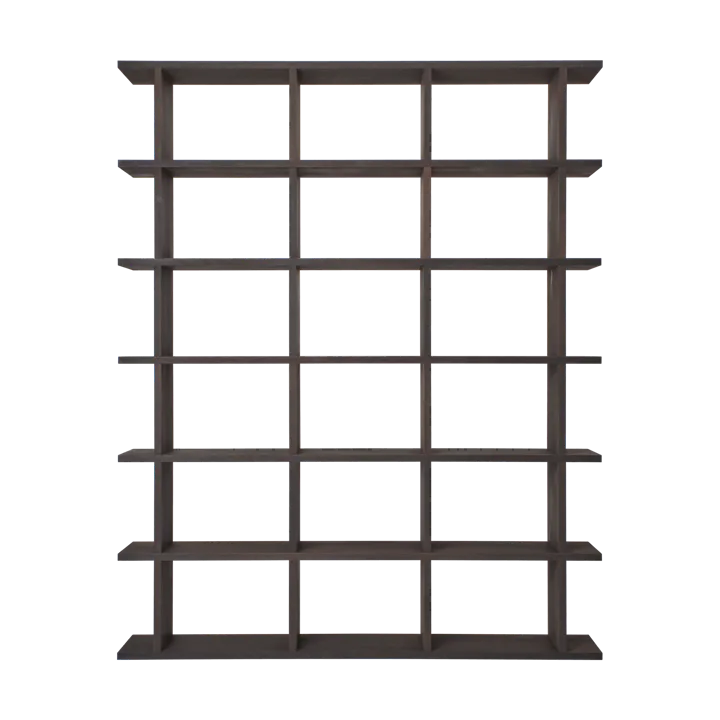 Kona bookshelf 3x6 - Dark Stained - Ferm Living