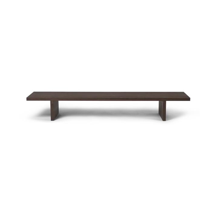 Kona display table side table - Dark stained oak veneer - Ferm Living