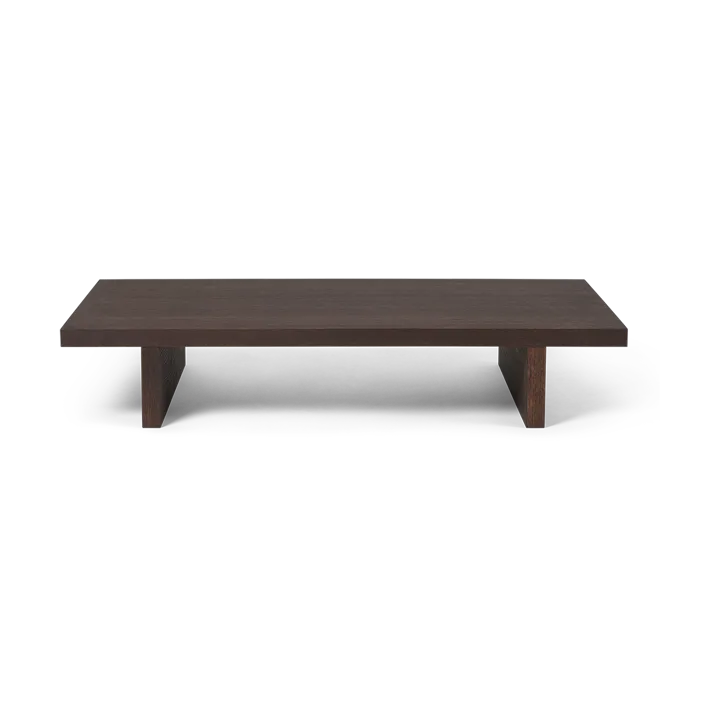 Kona low table side table - Dark Stained oak veneer - Ferm Living