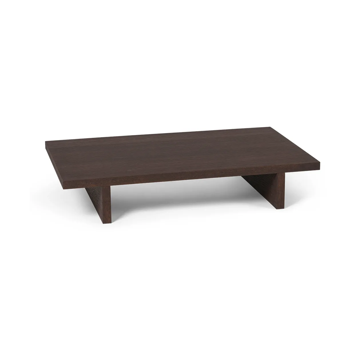 Kona low table side table, Dark Stained oak veneer Ferm Living