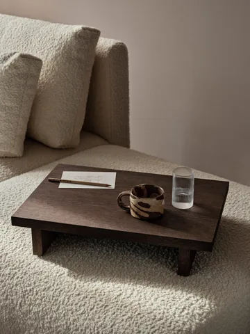 Kona side table - Dark Stained oak veneer - Ferm Living