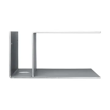 Lager bedside table 15.5x35x30 cm - Aluminium - Ferm Living
