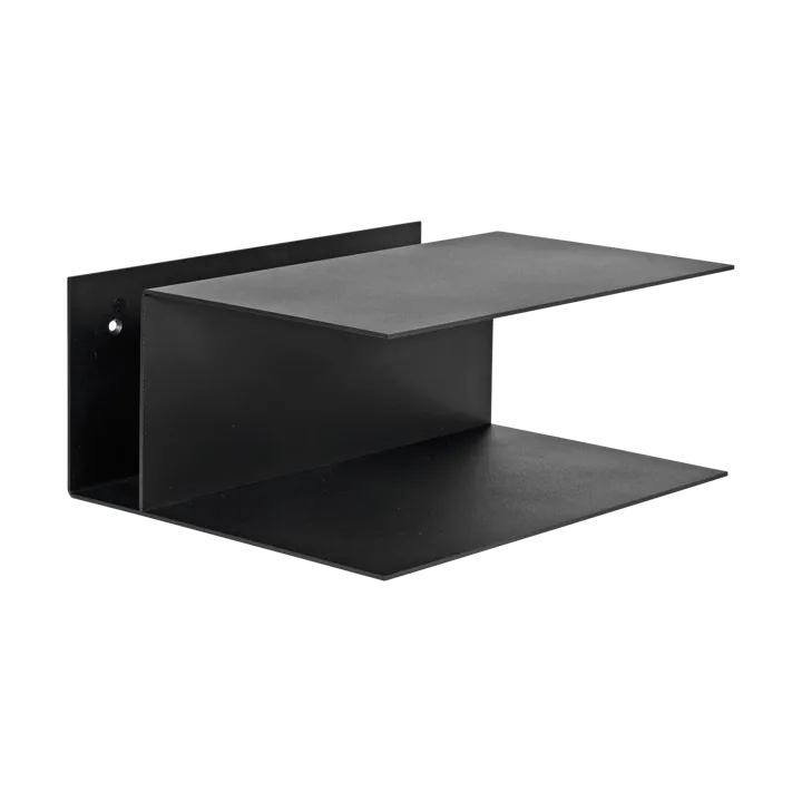 Lager bedside table 15.5x35x30 cm - Black - Ferm Living