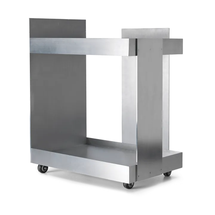 Lager serving trolley - Aluminium - Ferm Living