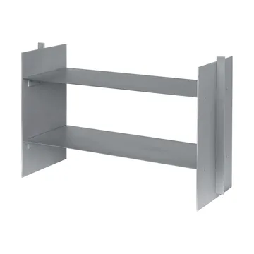 Lager wall shelf 26x77 cm - Aluminium - Ferm Living