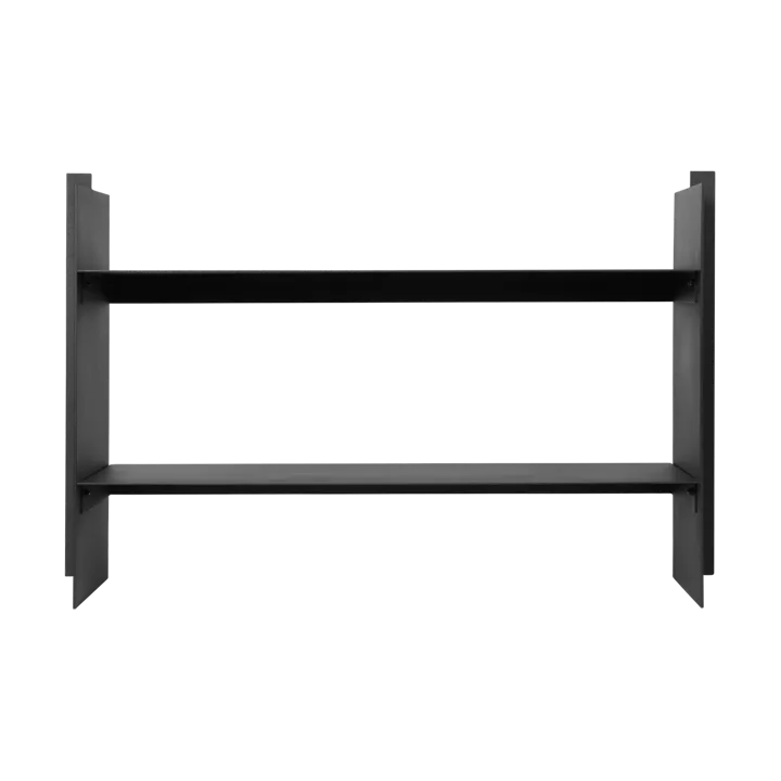 Lager wall shelf 26x77 cm - Black - Ferm Living