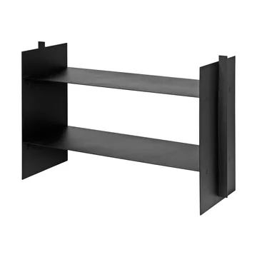 Lager wall shelf 26x77 cm - Black - Ferm Living