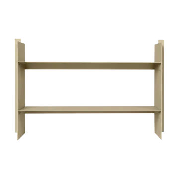 Lager wall shelf 26x77 cm - Cashmere - Ferm Living