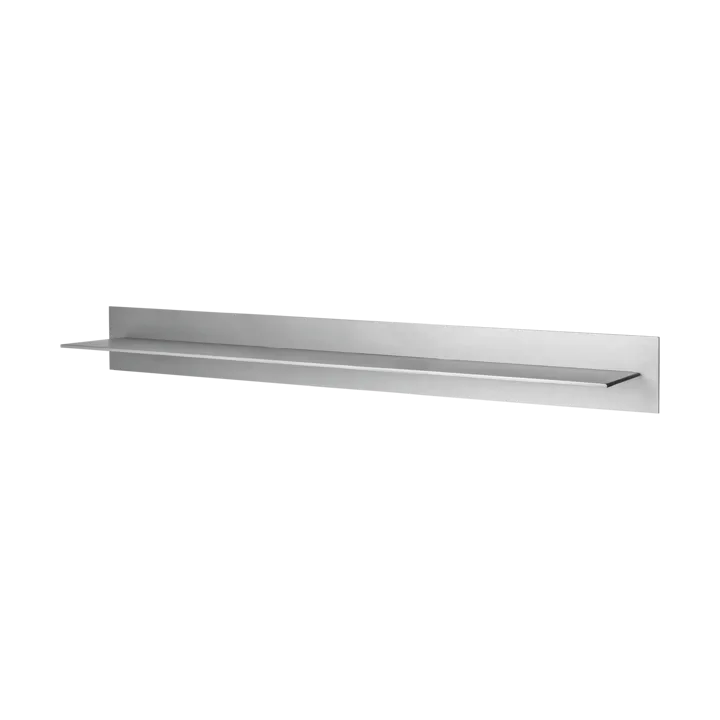 Lager wall shelf single 85 - Aluminium - Ferm Living