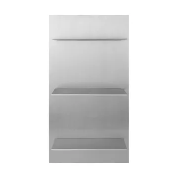 Lager wall shelf triple small - Aluminium - Ferm Living