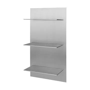 Lager wall shelf triple small - Aluminium - Ferm Living