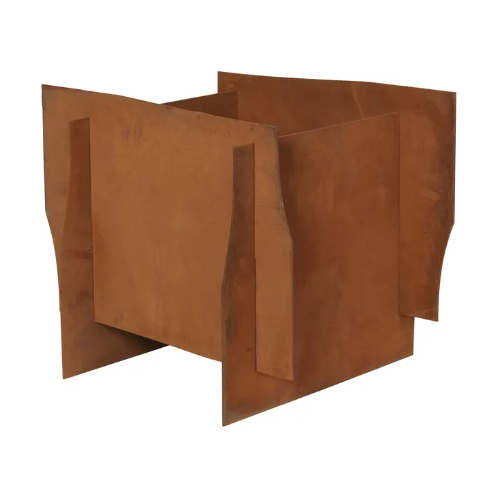 Lapel planter flower box - Rust, 33x35x38 cm - Ferm Living