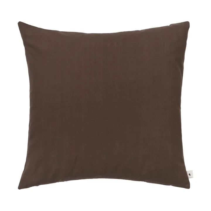 Late cushion cover - Dark chocolate, 50x50 cm - Ferm Living