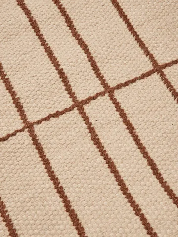 Late rug - Parchment-chestnut, 170x240 cm - Ferm Living