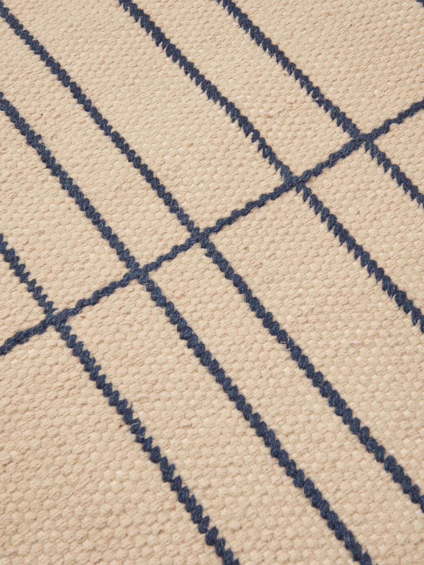 Late rug, Parchment-indigo, 170x240 cm Ferm Living