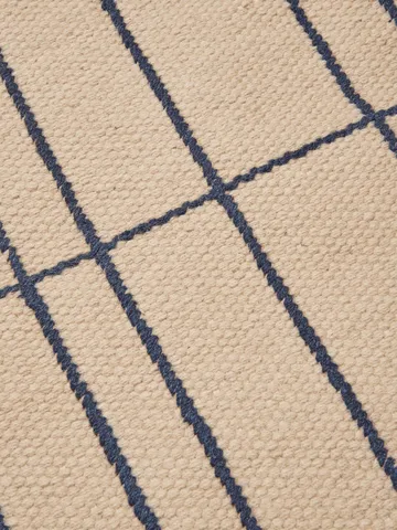 Late rug - Parchment-indigo, 200x300 cm - Ferm Living