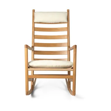 Line rug 70x105 cm - Off-white-Chocolate - Ferm Living