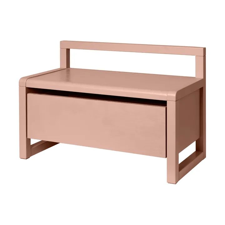 Little Architect storage bench - Rose, 60x30x41.2 cm - Ferm Living