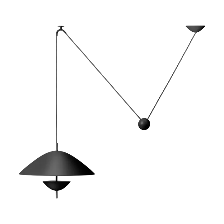 Lod pendant lamp - Blackened Iron - Ferm Living