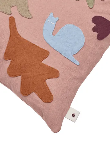 Lunden cushion - Rose-multi, 30x30 cm - Ferm Living