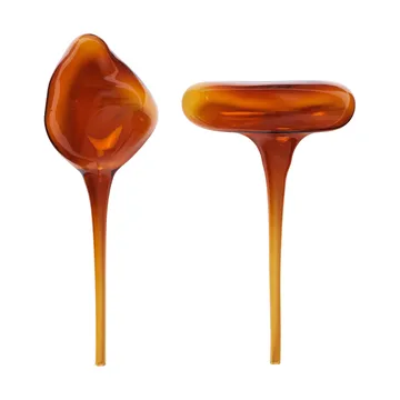 Mercury watering globe 2 parts - Amber, 15x24 cm - Ferm Living