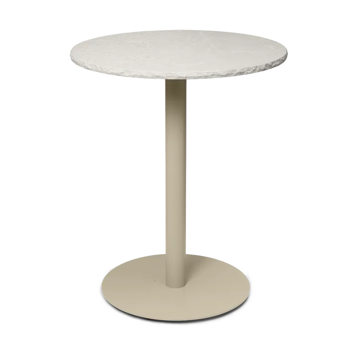 Mineral café table - Bianco curia, cashmere - Ferm Living